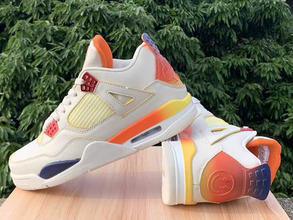 Nike Air Jordan 4 x J Balvin Medellin Sunset Shoes