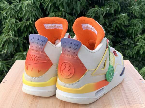 Nike Air Jordan 4 x J Balvin Medellin Sunset Shoes