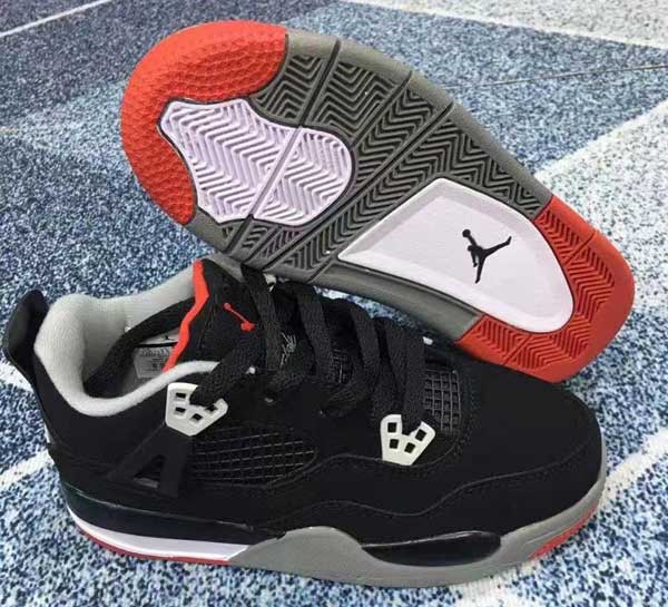 Kid Nike Air Jordan 4 Shoes Wholesale-3