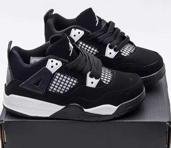 Kid Nike Air Jordan 4 Shoes Wholesale-16