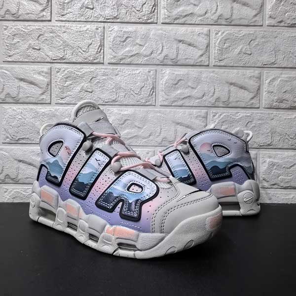 Nike Air More Uptempo Basketball Shoes-12