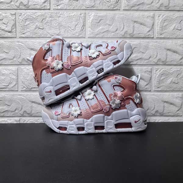 Women Nike Air More Uptempo Basketball Shoes-51