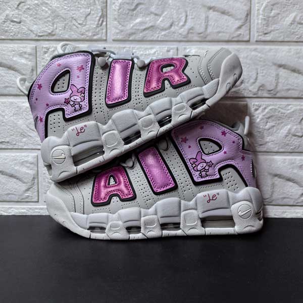 Women Nike Air More Uptempo Basketball Shoes-50