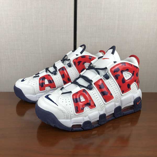 Men Women Nike Air More Uptempo Basketball Shoes-77