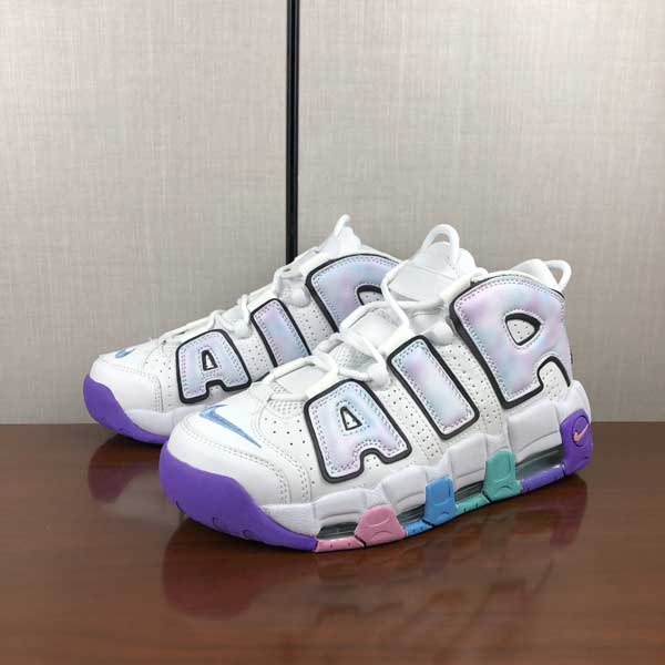 Men Women Nike Air More Uptempo Basketball Shoes-71