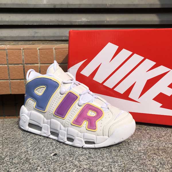 Men Women Nike Air More Uptempo Basketball Shoes-85